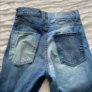 REVICE DENIM 2 Tone distressed jeans